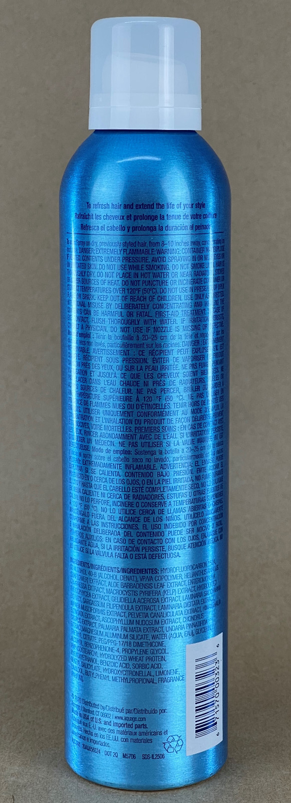 Aquage Dry Shampoo Style Extended Spray 8oz 671570003236 eBay