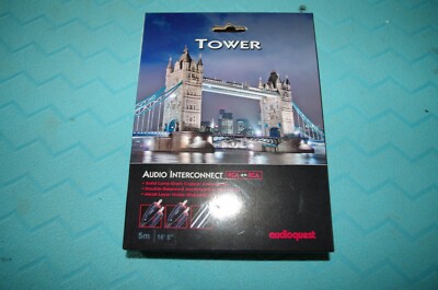Audioquest 500cm, Audio Interconnect RCA > RCA ''Tower'' Kabel