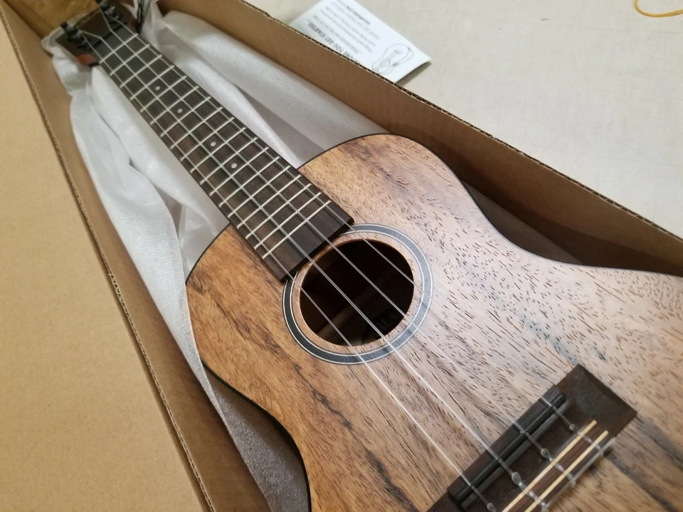 Kala Spalted Mango Concert Ukulele All Mango Body Satin Natural Finish KA-MG-C - Image 4 of 4