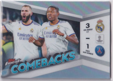 Topps Finest Champions League 2024 No FC-1 Comebacks Real Madrid Alaba Benzema