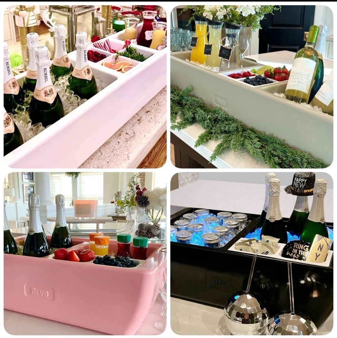 BEVERAGE PARTY STATION COOLER PORTABLE ICE COOLER DISPLAY BEER BAR PARTY DECOR