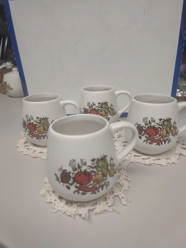 McCoy Pottery Coffee Mugs (Set Of 4)