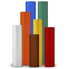 3M High Intensity Grade Prismatic Reflective Sheeting 3930, White, 6 inx 50 yd