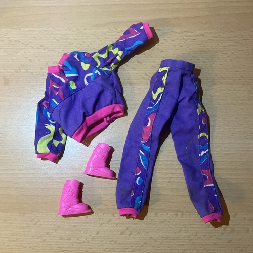 Barbie Dream Sports Fashions Snow Ski Set 1995 Mattel No. 68312 VTG