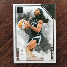 2025 Panini Impeccable WNBA #65 Jackie Young SILVER /40