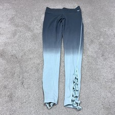 Victoria s Secret PINK Leggings Women s Gray Green Pull On Size XS