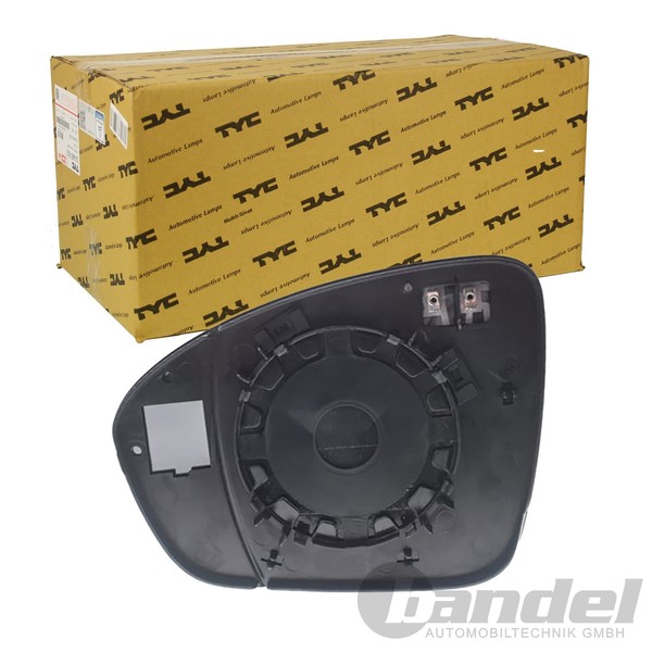 TYC Spiegelglas AsphÄRisch Beheizbar Links Passend FüR Renault Clio Megane Talis-image
