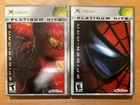 Spiderman 1 and 2 Platinum Hits Lot- Microsoft Xbox