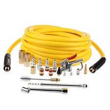 Kit d'accessoires pour compresseur d'air 19 pièces avec tuyau 3/8 et kit d'accessoires