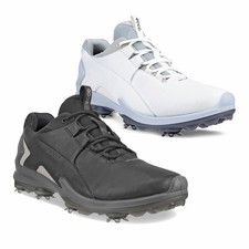 Ecco Mens BIOM Tour Fluidform Waterproof Spiked Leather Golf Shoes 26% OFF RRP