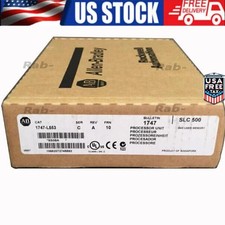 Allen Bradley   AB 1747-L553 SER C SLC500 5/05 CPU Processor Unit US Free Tax