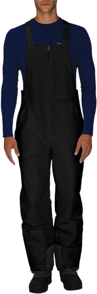Insulated Men's Snowboard Bib Overalls - Image 2 of 3