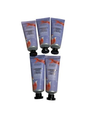 NEW brompton & langley hand creams 1 oz lot of 5 PEPPERMINT TWIST