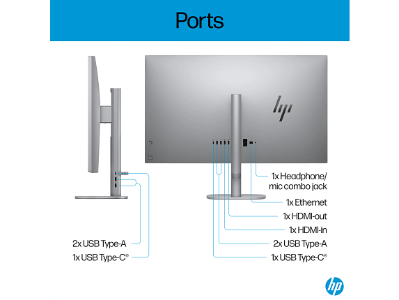 Instant Gratification HP OmniStudio X All-in-One Computer 31.5" 4K UHD Intel Core Ultra 7, 16 GB;1 TB