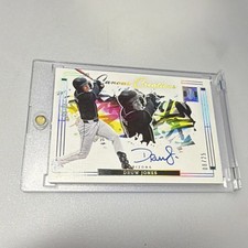 2024 Panini Impeccable Canvas Druw Jones Holo Silver /25 ON CARD Auto RC 