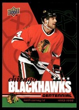 2025-26 Upper Deck Chicago Blackhawks Centennial Hobby Keith Carney #34