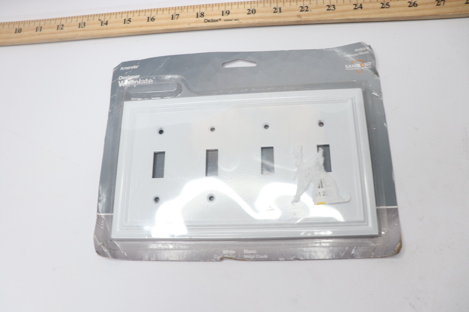 Cast Metal White 4-toggle 94t4w
