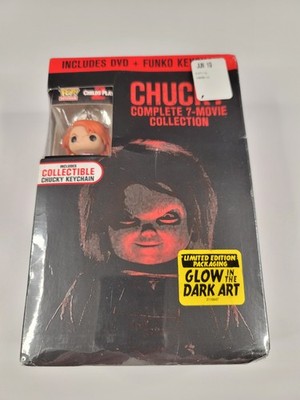 Chucky: 7-Movie Complete Collection (DVD 2019) w/Funko Keychain New *Read Below 