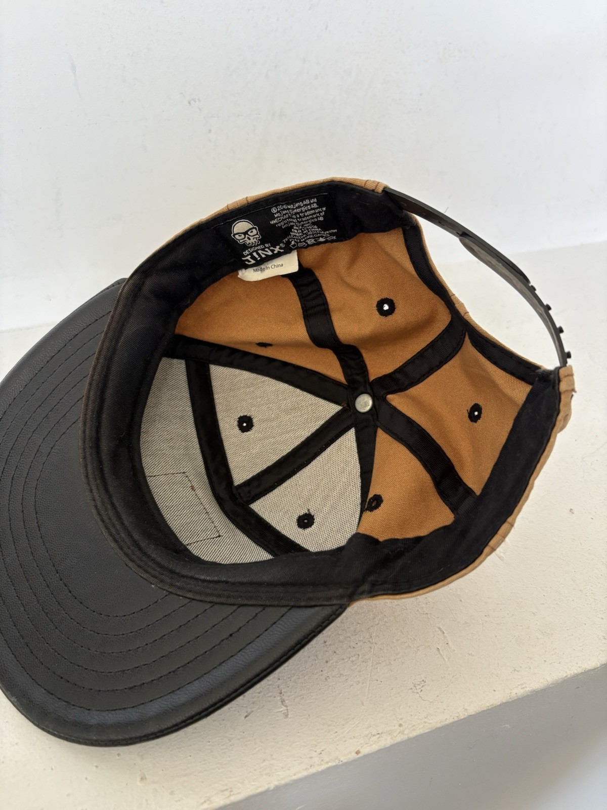 Jinx Minecraft Crafting Table Snapback Baseball H… - image 6