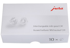 Jeu de becs à lait pour machines à café Jura entièrement automatiques CX1...