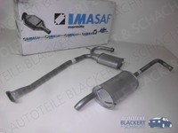 Imasaf Auspuffset Ab Kat FüR Renault 19+Cabrio 1.7 1988-1996| Mitteltopf+Endtopf