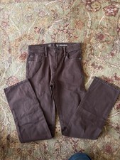 GAP boys Slim Original Straight Pants Brown Modern Bronze - 14 Slim New