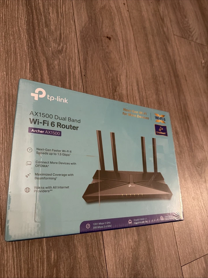 TP-LINK Archer AX1500 1.5 Gbps Wi-Fi 6 Dual-Band Wireless Router - Image 2 of 4
