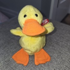 Ty Beanie Babies Ducky Plush Toy 1994 for Ages 3+  Years Collectible