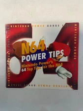Nintendo Power Bonus Issue N64 Power Tips Insert