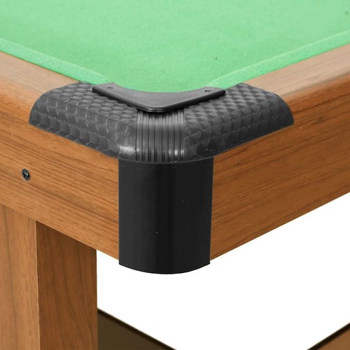 4ft Billiard & Pool Table w/ Cue Sticks, Chalk, Rack & Balls - MDF, Green Cloth - Picture 6 of 9