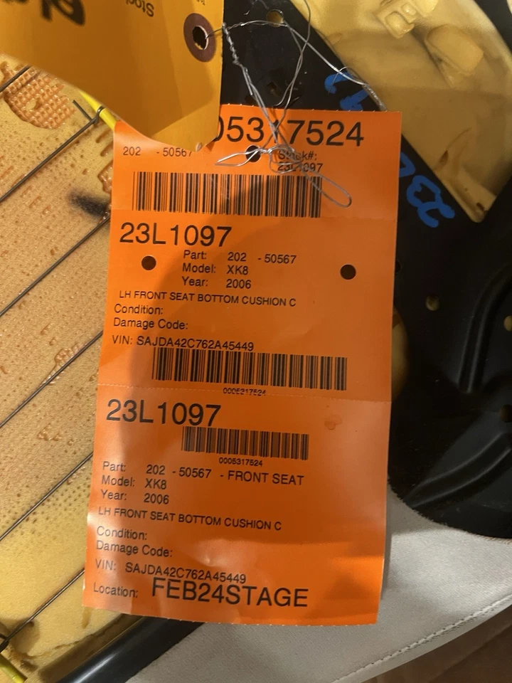 Asiento lado conductor Jaguar XK8 bronceado 97-99 Foto 2 de 2