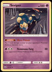 Seviper 50/147 Burning Shadows Uncommon