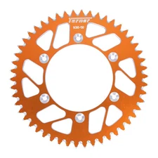 Turner Performance Products Aluminum Rear Sprocket - Orange, 520 / 53T 9316 53