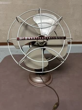 Vintage ~ Westinghouse ~ 4 Blade Oscillating Electric Fan ~ Cat# 10 LA 4 ~ Works