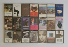 Vintage Classic Rock 60's-80's Cassette Lot Carpenters, Clapton, Heart Lot 22