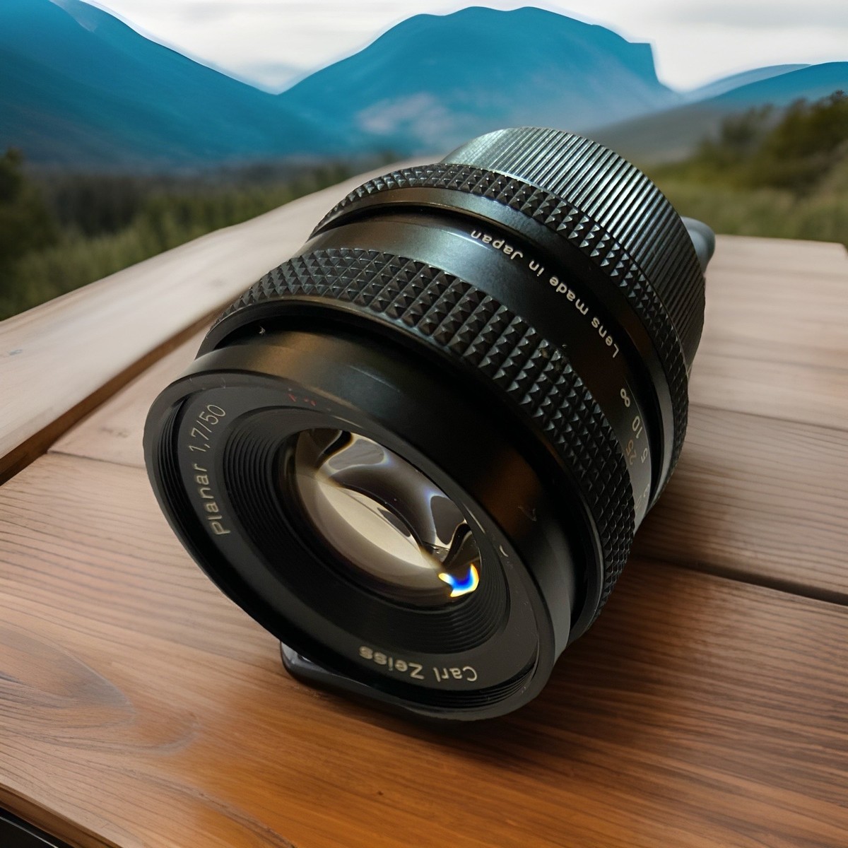 【ぽー】CONTAX Planar 1.7/50 MMJ ぽー】CONTAX Planar 1.7/50 MMJ Top Mint ] Contax Carl Zeiss Planar