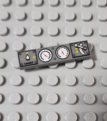 Lego Tacho Fliese Kachel 1x4 Tile Control Panel 2431 2431px17 A206