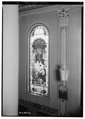 Mobile Alabama Cathedral of the Immaculate Conception Stained Glass Window 1936