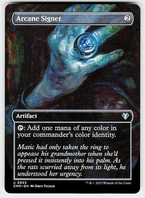 Arcane Signet (Borderless) Commander Masters 653 NM