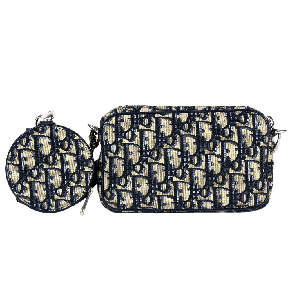 Dior Oblique Body Bag Canvas 29 BO 0271 Navy Jacquard with Dior Oblique Body Bag Canvas 29 BO 0271 Navy Jacquard with