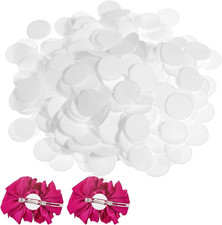 White round Felt Circles, 300 PCS 25Mm Craft Fabric Felt Pads 1 Inch Pre-Cut Non