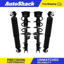Front Complete Strut Coil Spring Rear Shock Absorbers for 2008-2012 Nissan Rogue