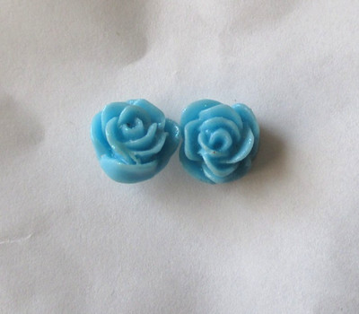 OHRRINGE CHIP BLUME ROSA - BLAU - NEU - BONWF015