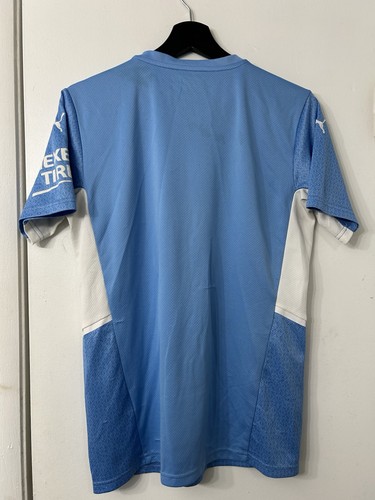 MANCHESTER CITY 2021 2022 HOME FOOTBALL SHIRT SOCCER JERSEY PUMA 759202-01 sz S - Picture 6 of 8