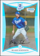 2008 Bowman - Chrome Prospects Baseball Blake Johnson #BCP49 NM