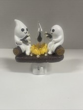 Ghost Night Light Campfire S mores Flicking Nightlight Fire Roast Marshmallow