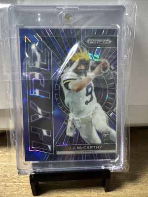 2024 Prizm Draft Picks JJ McCarthy Hype RC /99