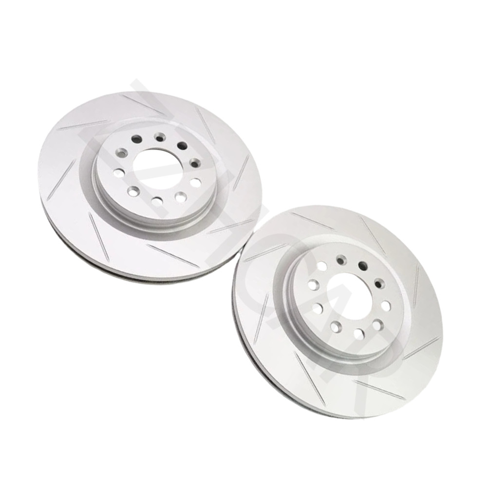 Front Brake Disc Rotors For Aston Martin V8 2-Door 4.7L  2006-2014
