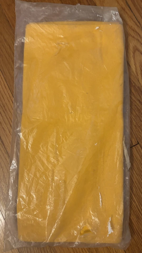 Telescope Director Chair Seat And Back Covers 304 Yellow Heavy Weight Canvas NEW - Image 4 of 4