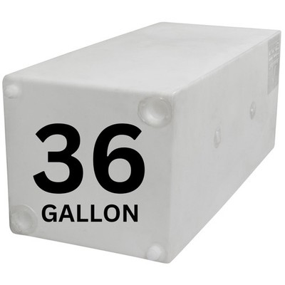 Ameri-Kart 36 Gallon RV Fresh Water Tank, Potable 36 Gallon, White 